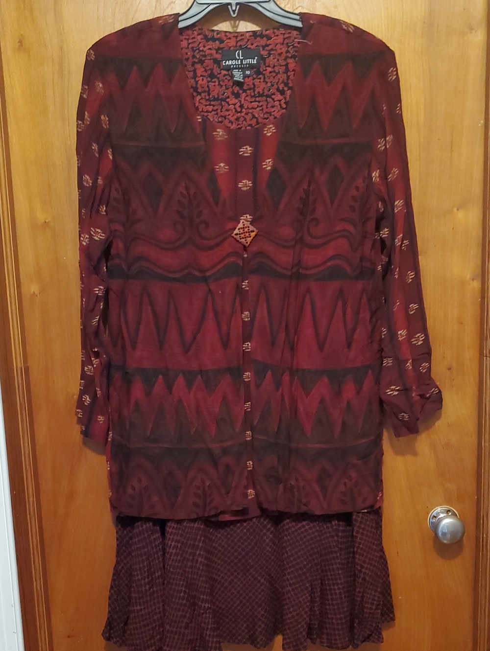 Long Sleeve Button Dress